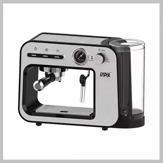 Macchina da caffè espresso in acciaio inox Winning Star – Modello ST-9706