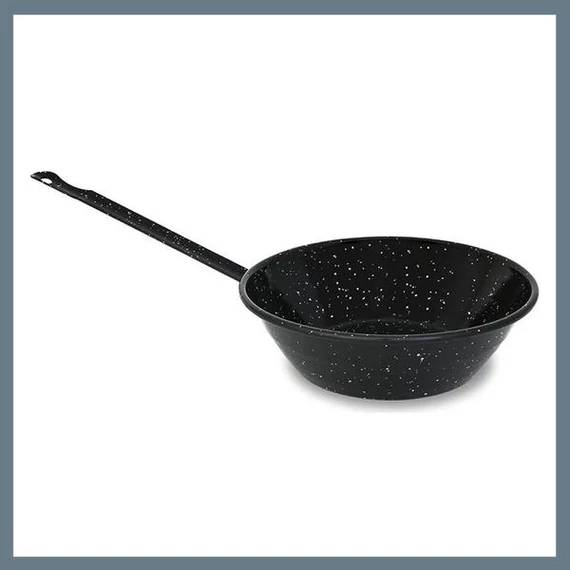 Padella paellera smaltata con manico – 24 cm – Modello A13378
