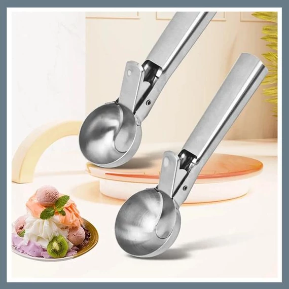 Cucchiaio per Gelato in Acciaio Inox Perfect Home – 18,5 × 5 cm – Modello 14911