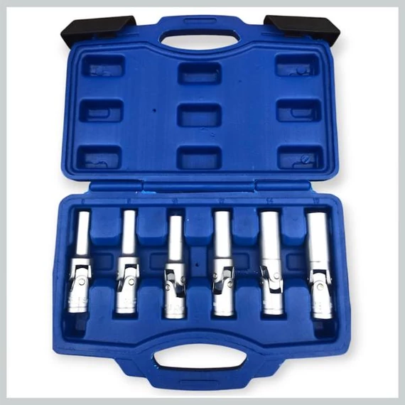 Set di Chiavi a Bussola Snodate Haina HA-2673 per Candelette – 6 Pezzi, 3/8