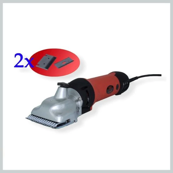 Tosatrice Elettrica per Cavalli Haina HN8750 – 1000W, 2 Testine di Taglio + Lama di Ricambio