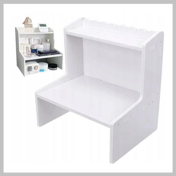 Mensola organizer da scrivania – bianca – 01968