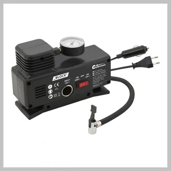 Compressore d’aria BLOCK 12V / 230V – TÜV/GS – 07194