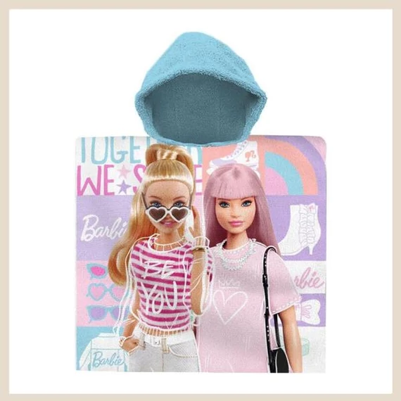 Poncho asciugamano da spiaggia Barbie – EWA00016BB