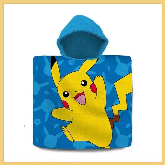 Poncho asciugamano da spiaggia Pokémon – 60×120 cm – EWA532POK