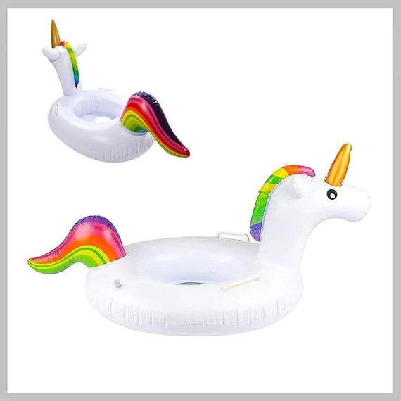 Ciambella gonfiabile a forma di unicorno per bambini – 14431