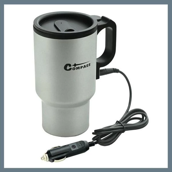 Thermos da auto con attacco accendisigari 12V – 450 ml – Modello 07106