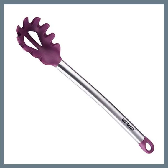 Cucchiaio per spaghetti in silicone Bergner viola BG-3366-PU