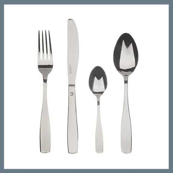 Set posate Bergner 24 pezzi in acciaio inox BG-5264-MM