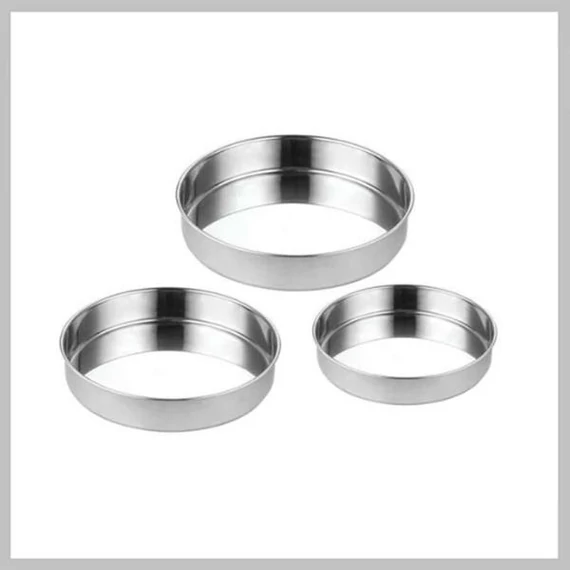 Set di vassoi rotondi in acciaio Victor – 25/32/36 cm V-DGP02