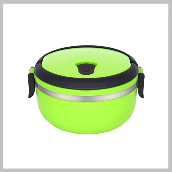 Portapranzo termico a 1 scomparto in acciaio inox Victor – Verde V-FH081Z