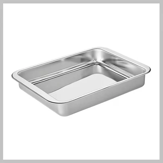 Teglia in acciaio inox Victor 40×30×4,5 cm V-FP40M