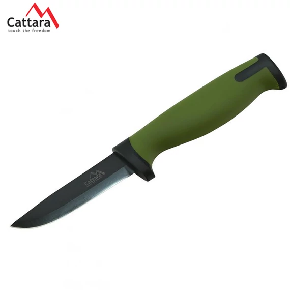 CATTARA HUNTER – Coltello da caccia 21 cm con fodero in plastica – 13232