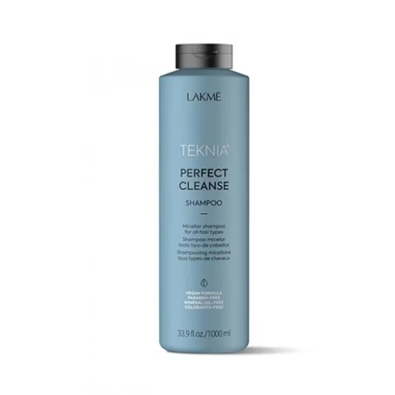 Lakmé Teknia Perfect Cleanse Shampoo – Shampoo purificante per tutti i tipi di capelli, 1000 ml 133001