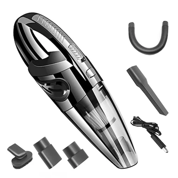 Aspirapolvere Portatile per Auto – 120W, Filtro HEPA, Ricarica USB holm584942