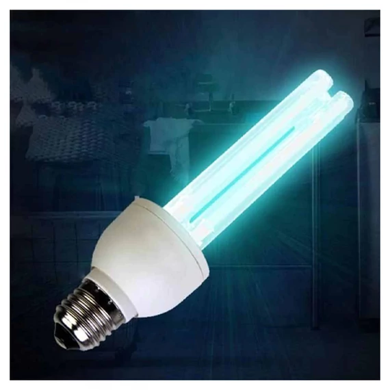 Lampada Germicida UVC 36W – Per Sterilizzazione di Superfici e Aria, Attacco E27 BECUV36W