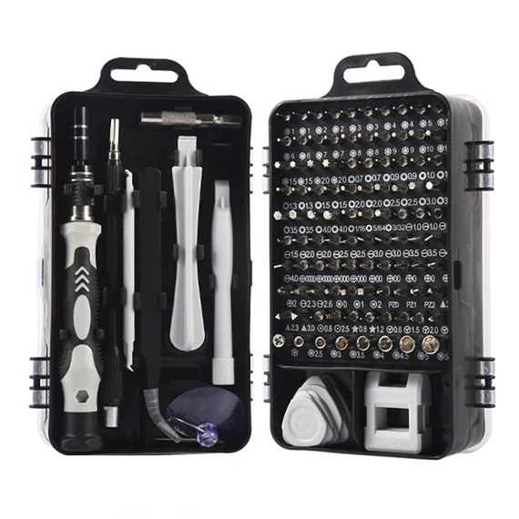 Set Riparazione Smartphone 115 Pezzi – Con Bit Magnetici Multifunzionali holm3996