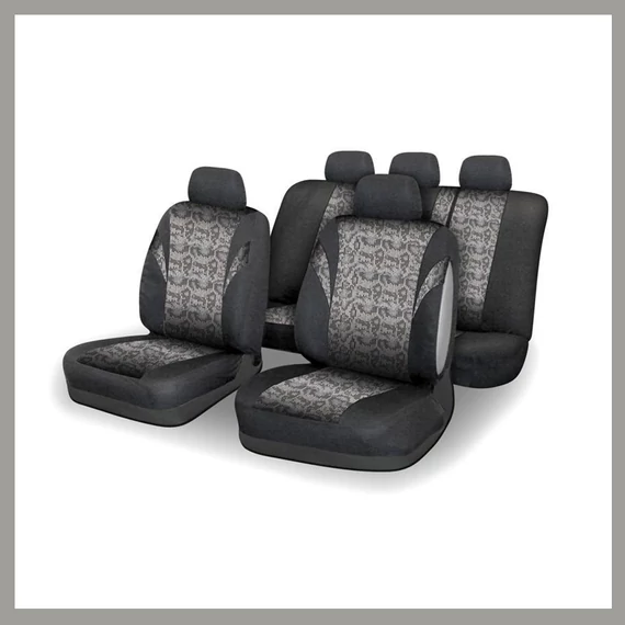 Set Coprisedili JACK III – 9 Pezzi, Compatibile con Airbag Laterali 31686