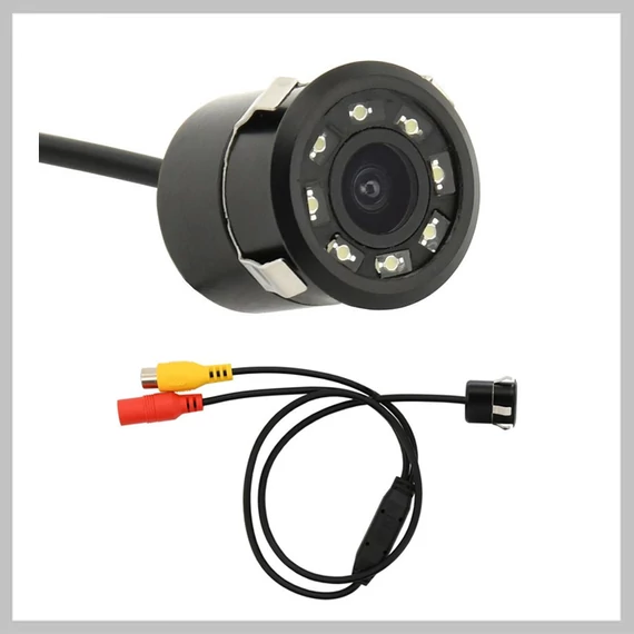 Telecamera Retromarcia Wireless INSERT – Con Illuminazione LED, Angolo di Visione 120° 33592