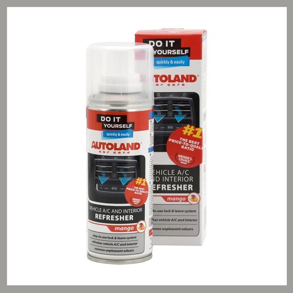 Spray Detergente per Climatizzatore e Interni Autoland – Profumo Mango – 00657