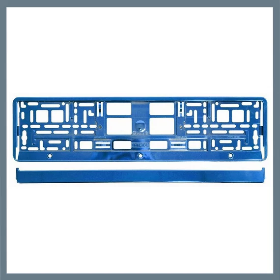Cornice Portatarga – Blu Metallizzato 91563