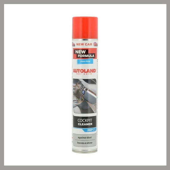 Spray Lucidante per Cruscotto Autoland – Profumo “New Car”, Effetto Lucido – 00433
