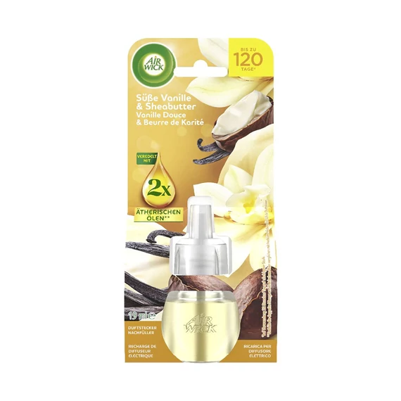 Air Wick ricarica elettrica – Con profumo di vaniglia dolce e burro di karité, 19 ml 9883218