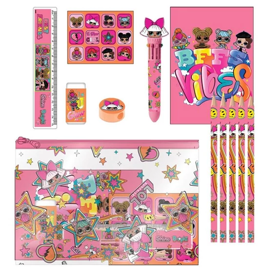 LOL – Set cancelleria scolastica EVA rosa 2700001926