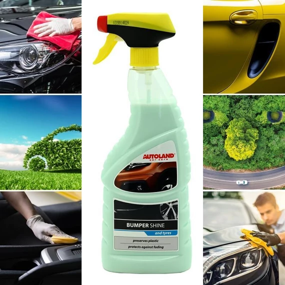 Autoland Bumper Shine – Trattamento per plastiche esterne spray 750 ml am01210