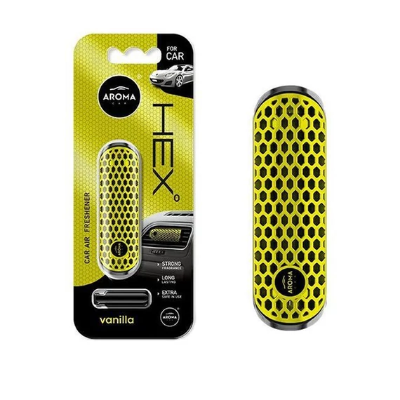 Profumatore per auto HEX AROMA – vaniglia am83577