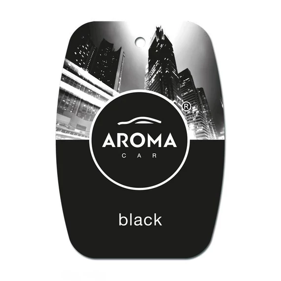 Profumatore per auto AROMA CAR CITY BLACK am92667