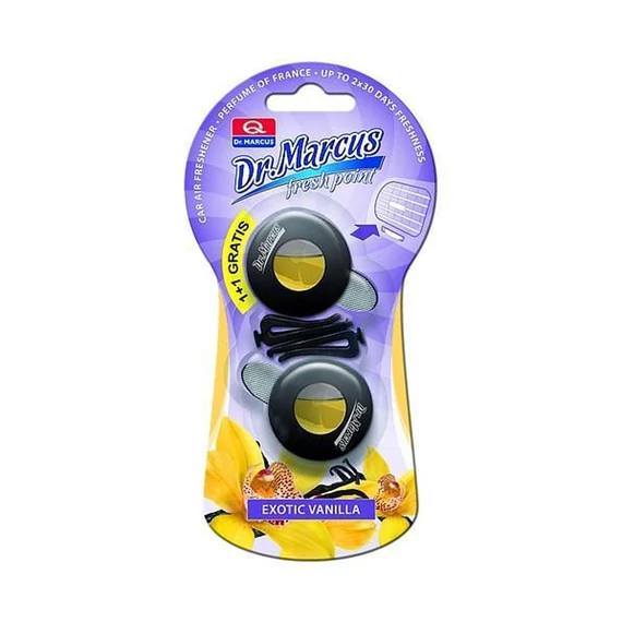Deodorante per auto – FRESH POINT 1+1 Profumo di vaniglia amDM538