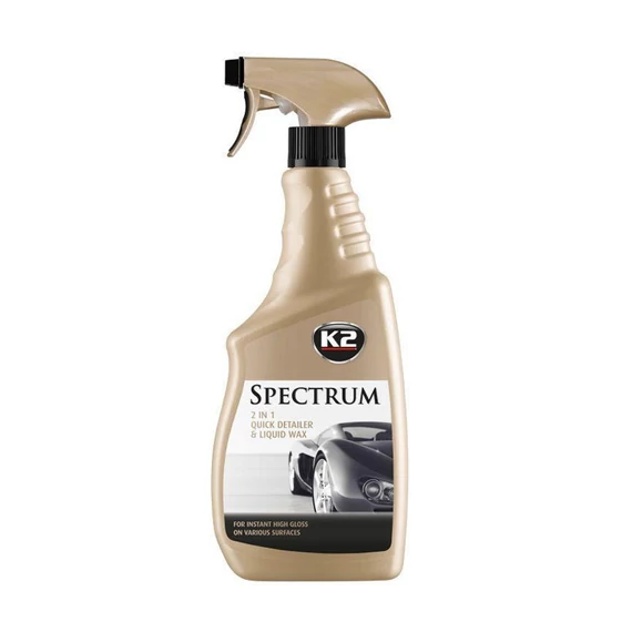 K2 Spectrum – Spray Wax 700 ml – Lucidante rapido e cera sintetica amG021