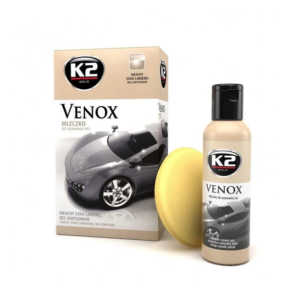 K2 VENOX – 180 ml – Lucidante e rinnovatore di vernice per rimozione graffi amG050