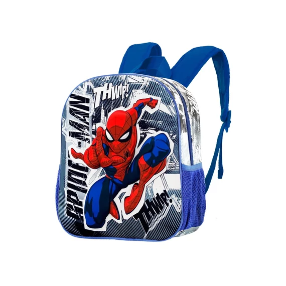 Zaino per bambini Spider-Man stile fumetto formato asilo 04258
