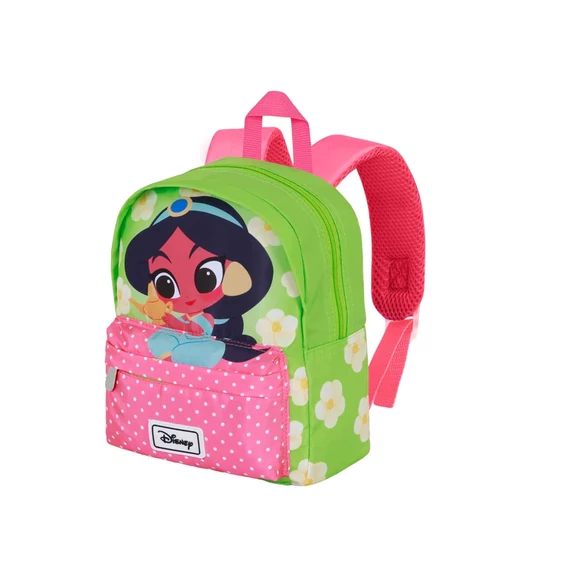 Zaino per bambini Disney Princess Jasmine verde-rosa formato asilo 08670
