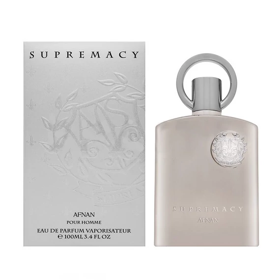 Afnan Supremacy Silver Eau de Parfum – Uomo, 100 ml – 125611