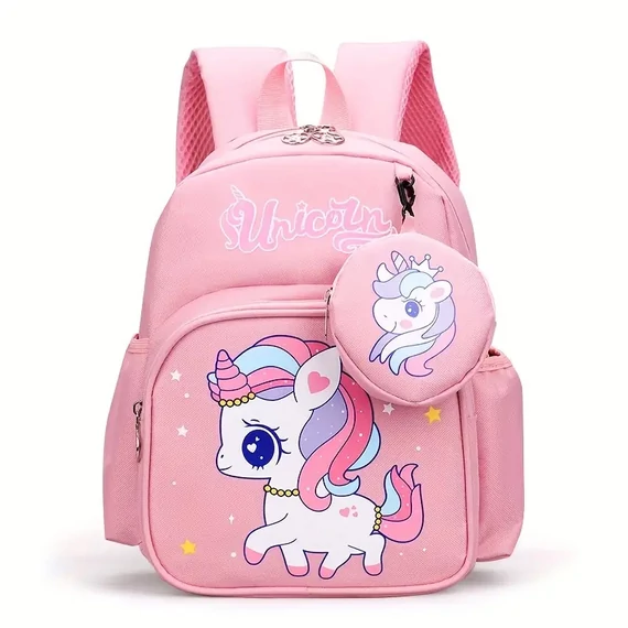 Zainetto per asilo con stampa unicorno – PG2897433