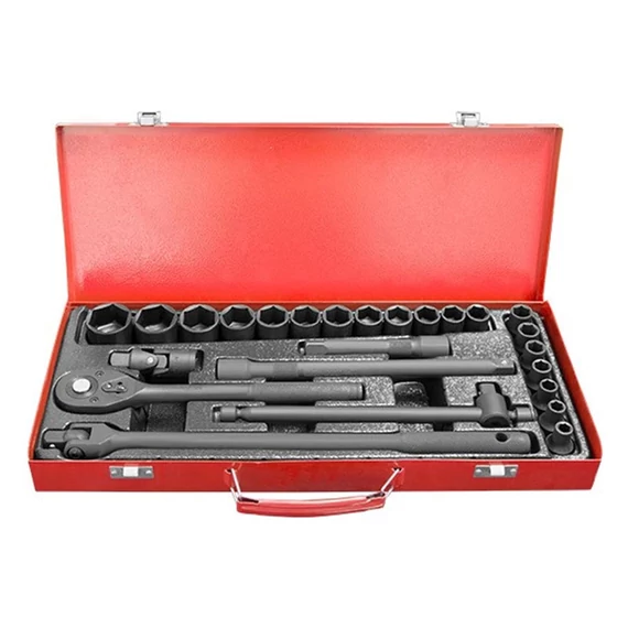 Hitman set di bussole a cricchetto 12-PTS, 26 pezzi (8–32 mm) HA-6818