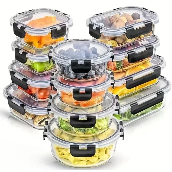 Set di contenitori in vetro 24 pezzi RV1104431