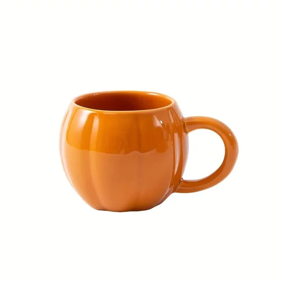 Tazza in ceramica a zucca di Halloween | Arancione GQ4700484