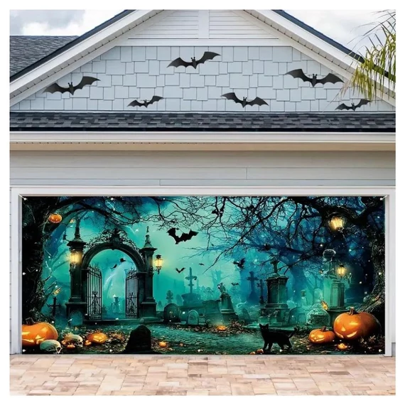 Decorazione per porta del garage di Halloween HW4812028