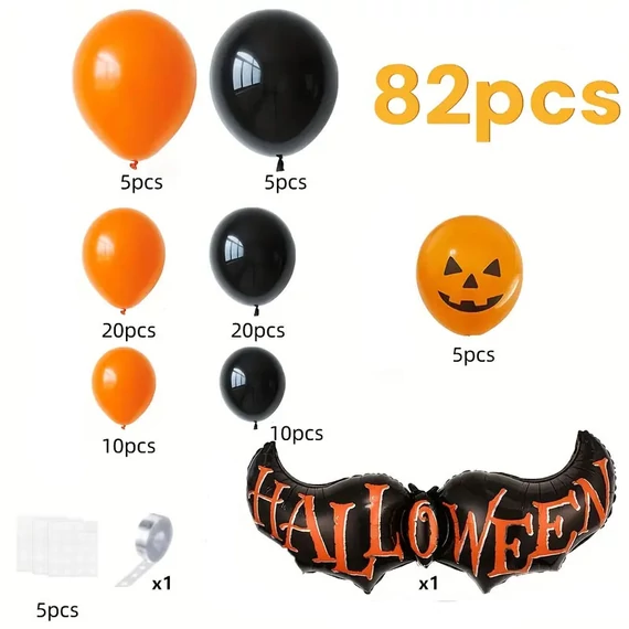 Set di 82 palloncini di Halloween NE3927235