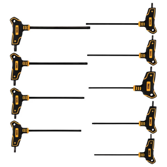 Set di Chiavi TORX con Impugnatura a T – 9 pezzi TO-56639