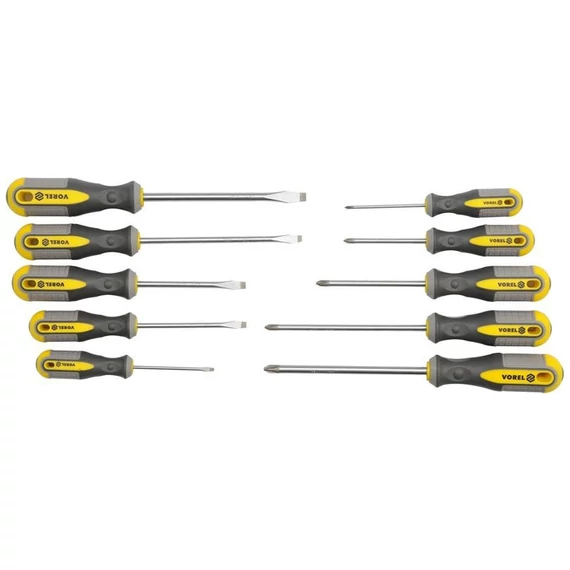 Vorel Set di Cacciaviti 10 pezzi TO-60970