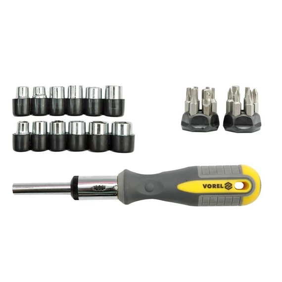 Vorel Set Cacciavite a Cricchetto 29 pezzi TO-60975