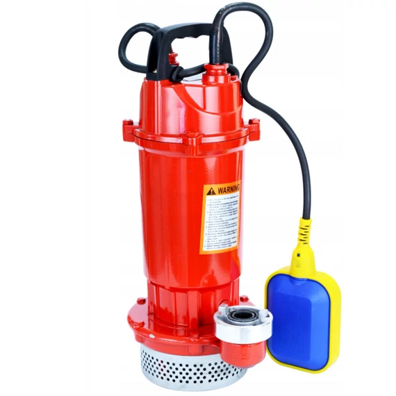 BLACK Pompa sommersa per acque reflue 2000W con interruttore a galleggiante, 14 m – 48007