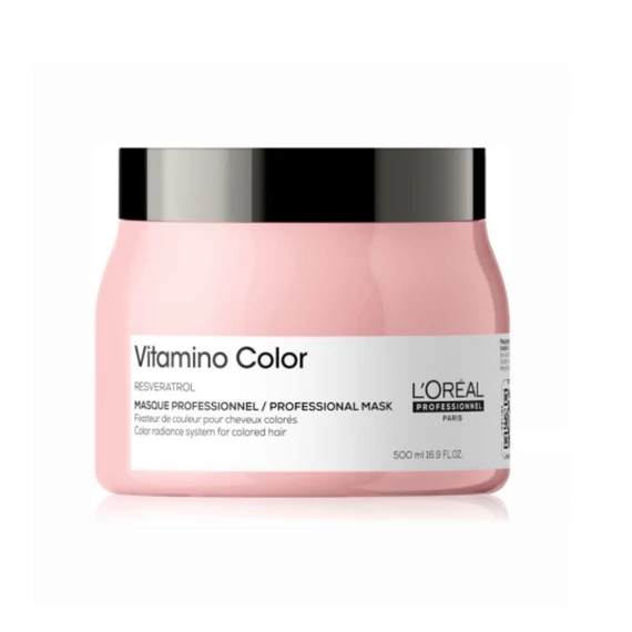 L’Oréal Professionnel Vitamino Color Mask – Maschera rinforzante per capelli colorati 500 ml 131395