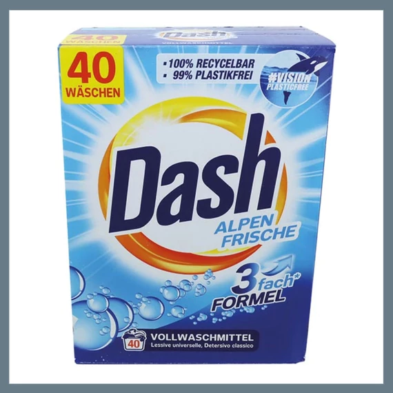 Detersivo in polvere Dash Alpen Frische 2,6 kg 6774