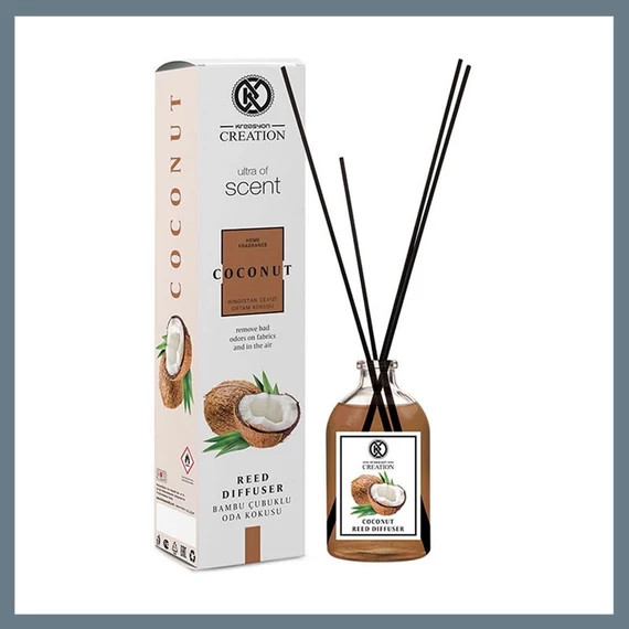 Kreasyon Creation Diffusore a Bastoncini al Cocco 50 ml KR012